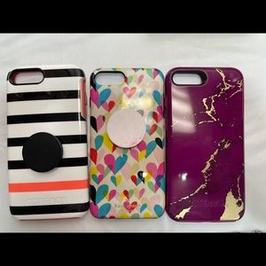 iPhone 7 Plus/ 8 plus cases bundle